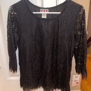Womens black blouse. Size small.